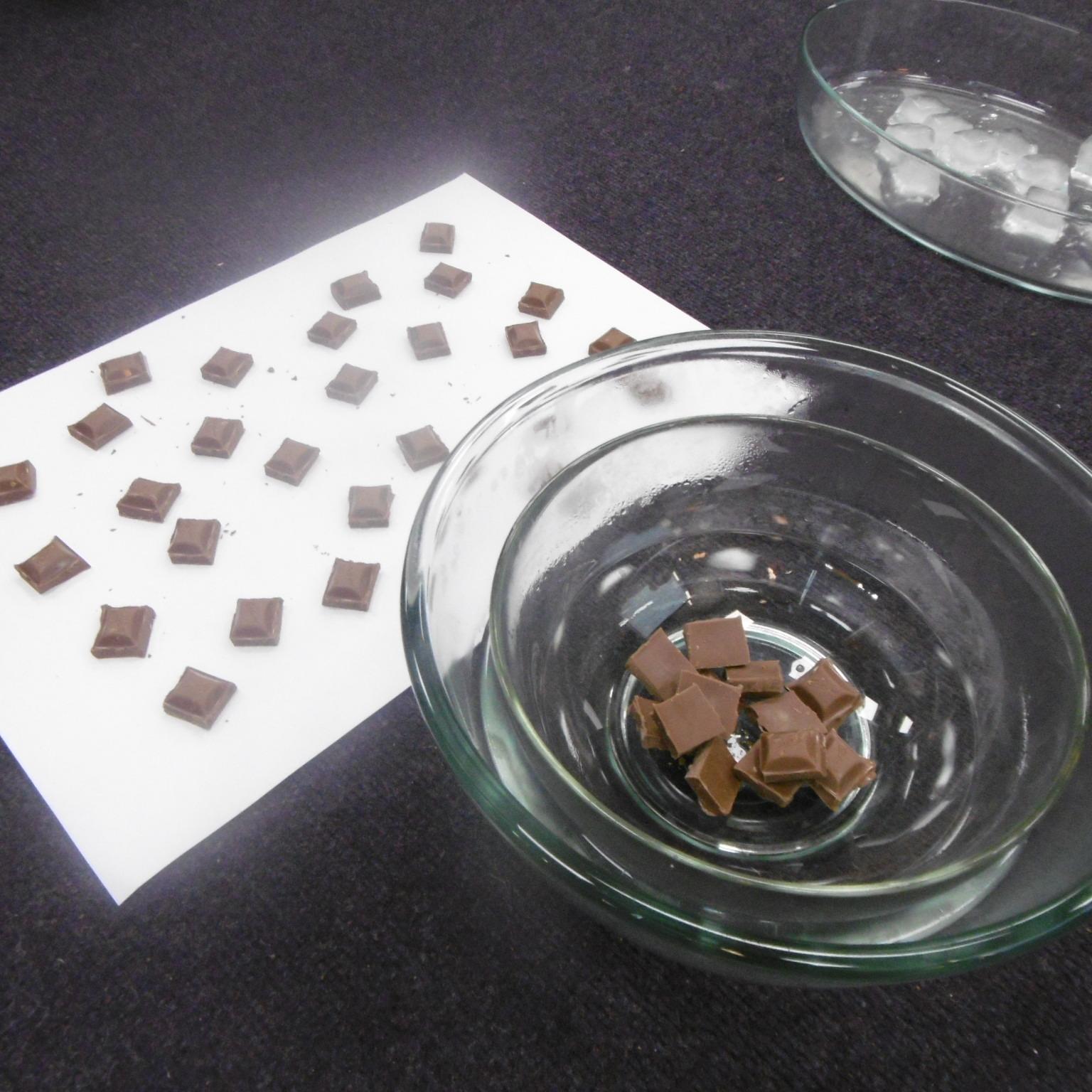 Our experiment in process